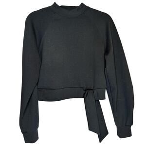 Who What Wear sweatshirt top black